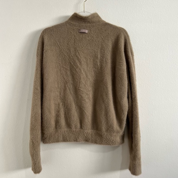 Gymshark Whitney Simmons Eyelash Knit Jacket Tan Brown Extra Large - Picture 7 of 9